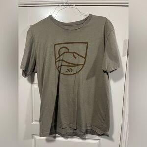 First Lite Men’s Logo Tee XL 60/40 Blend Green